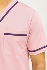 Men’s Brink Scrubs – Soft Pink